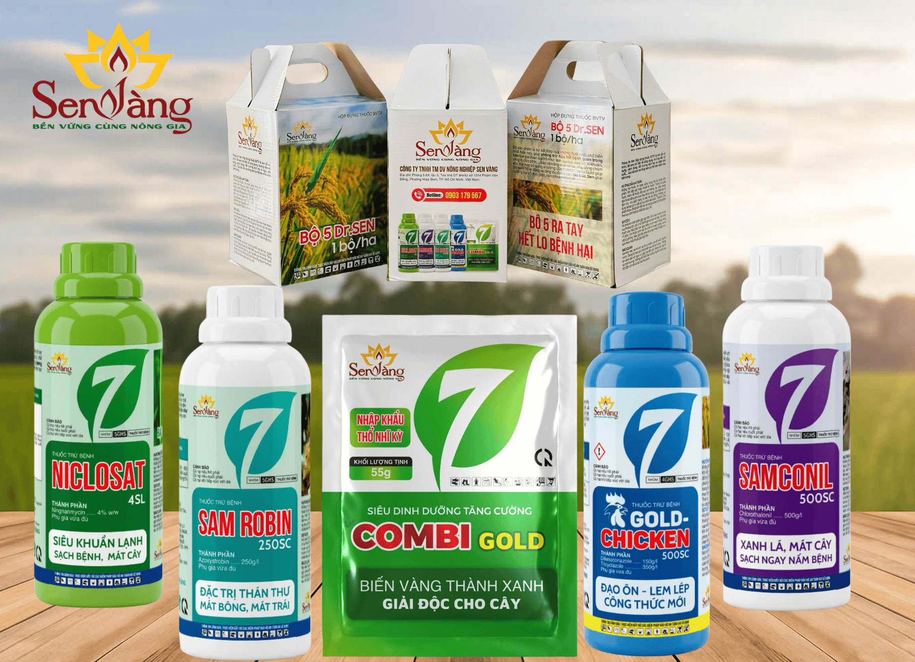BỘ 5 DR.SEN